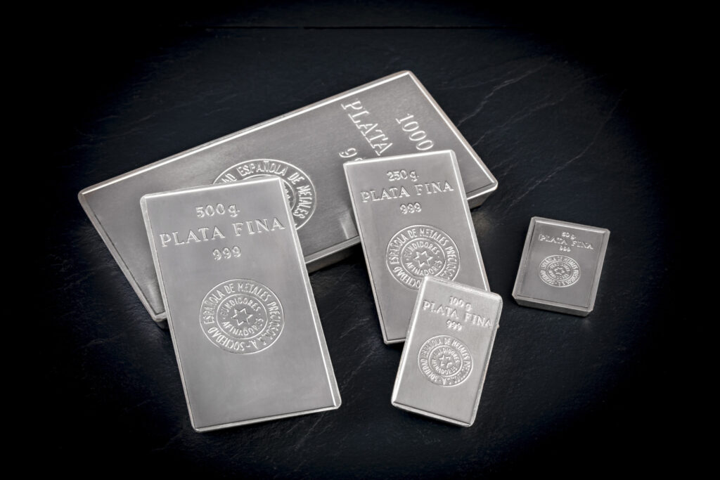 LINGOTES DE PLATA