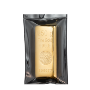 LINGOTE ORO 250 G CARA