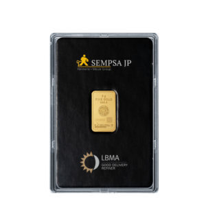 LINGOTE ORO 5 G CARA