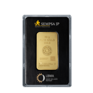 LINGOTE ORO 50 G CARA