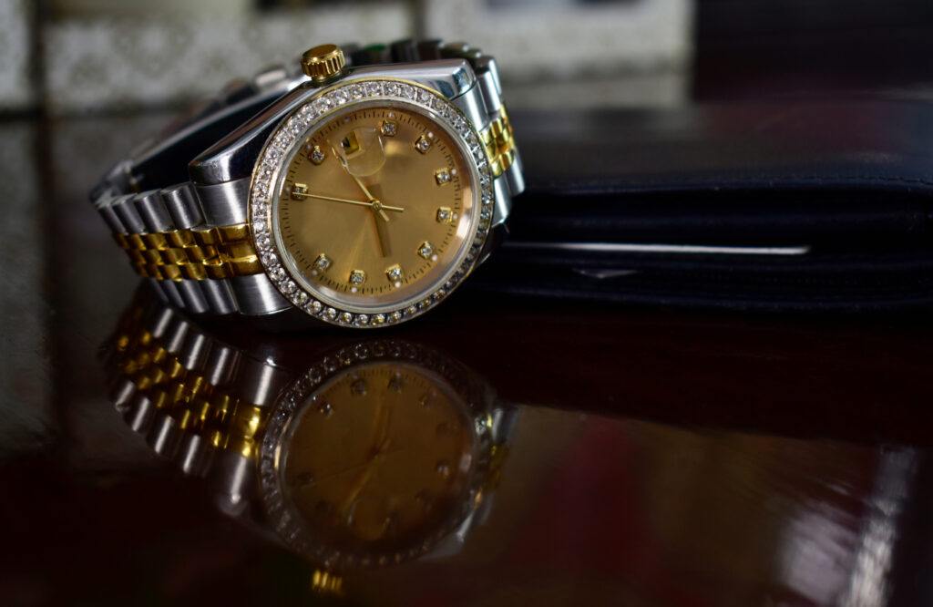 Reloj de oro