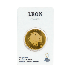 Moneda Leon 1 onza