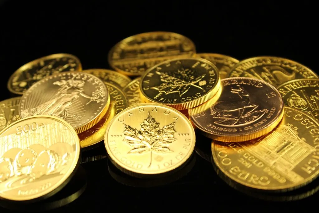 MONEDAS DE ORO