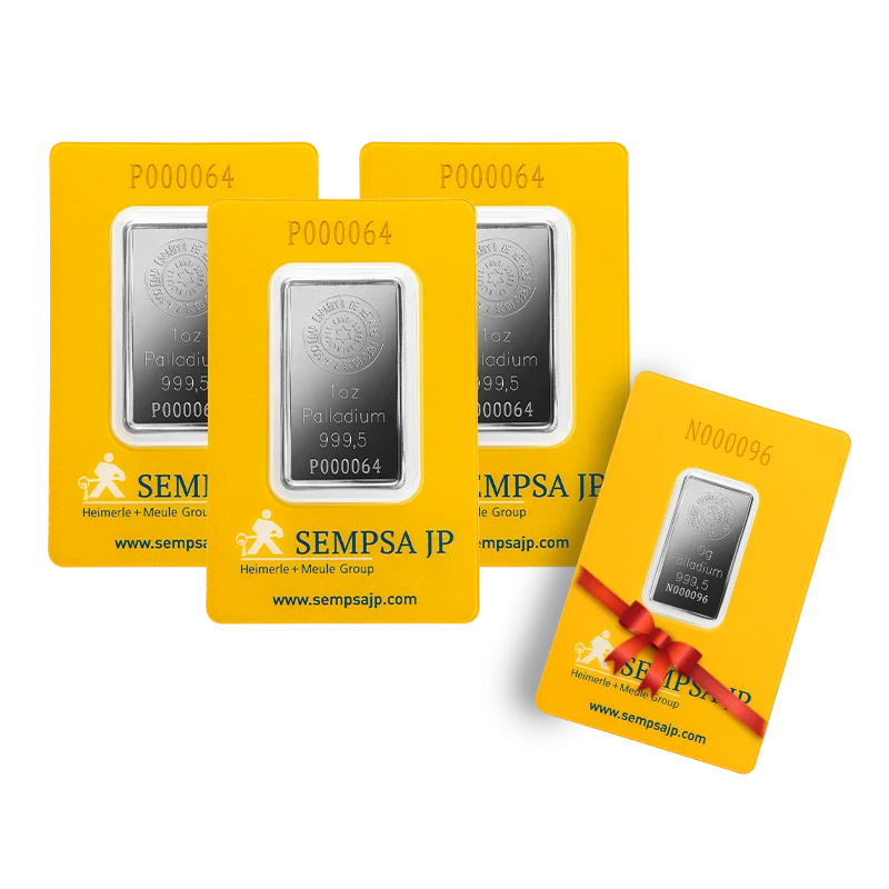 Pack de lingotes de Paladio