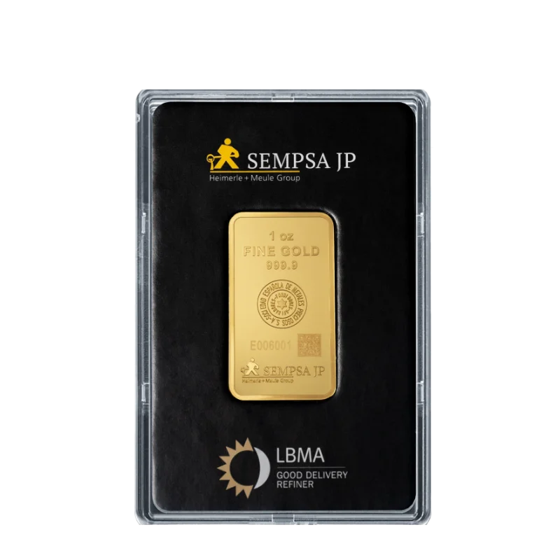 LINGOTE ORO 31,10 G CARA