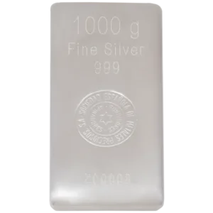 LINGOTE PLATA 1000G CARA