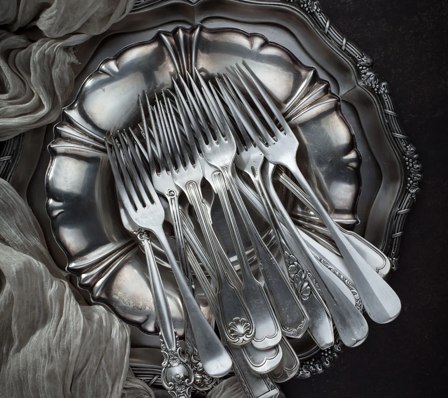 CUBERTERIA PLATA